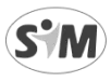Logo da Rede de Postos SIM