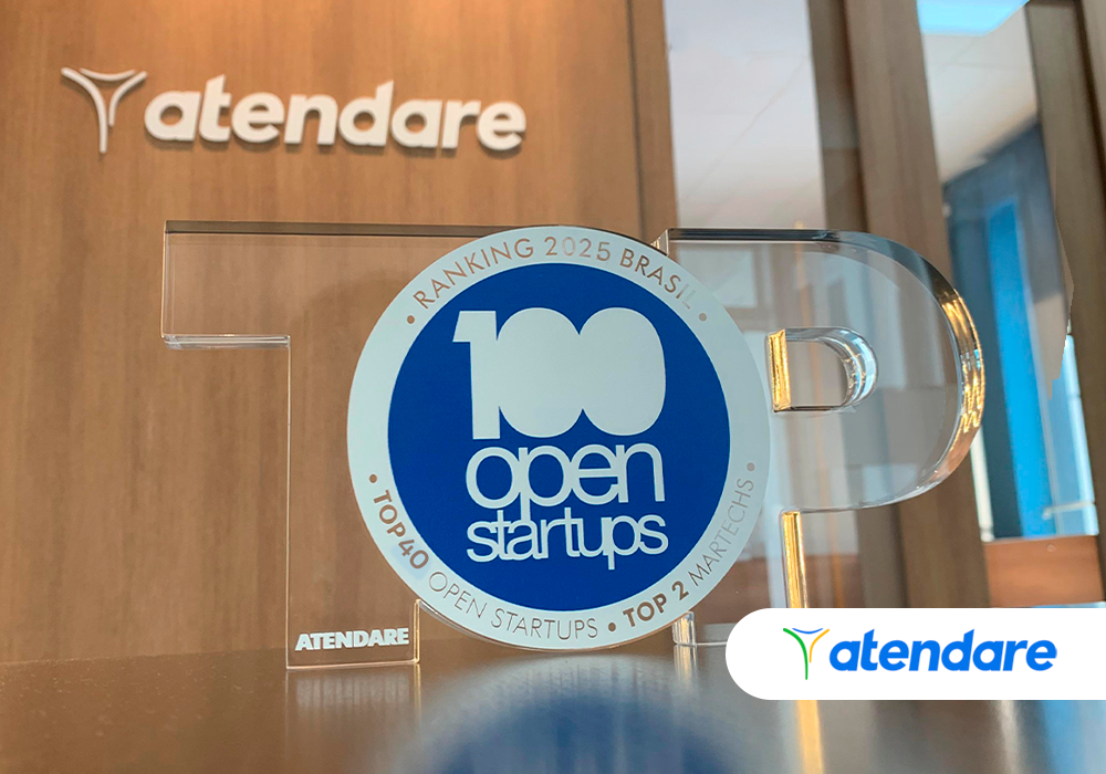 capa Atendare é TOP 2 Martechs