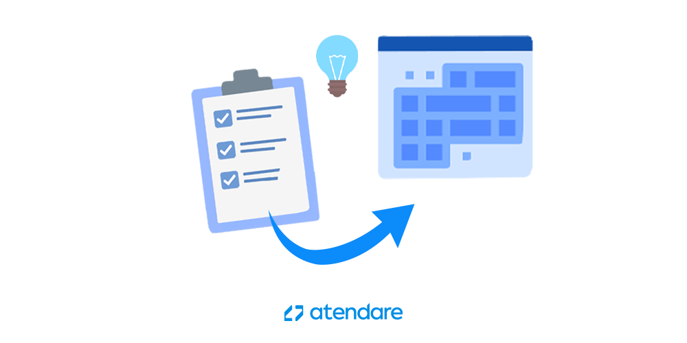 onde o processo comercial é simples